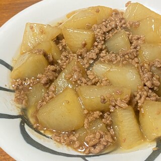 大根とひき肉のとろみあんかけ